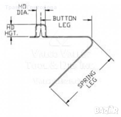 Снап пуш бутон VALCO A173 Snap Button, снимка 2 - Други инструменти - 36627470