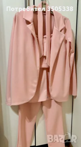 Елегантно костюмче за момиче от три части, снимка 5 - Детски Блузи и туники - 48152146