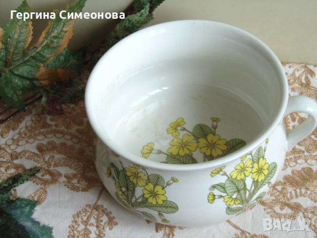 Стар английски порцеланов съд, снимка 7 - Чинии - 52642317