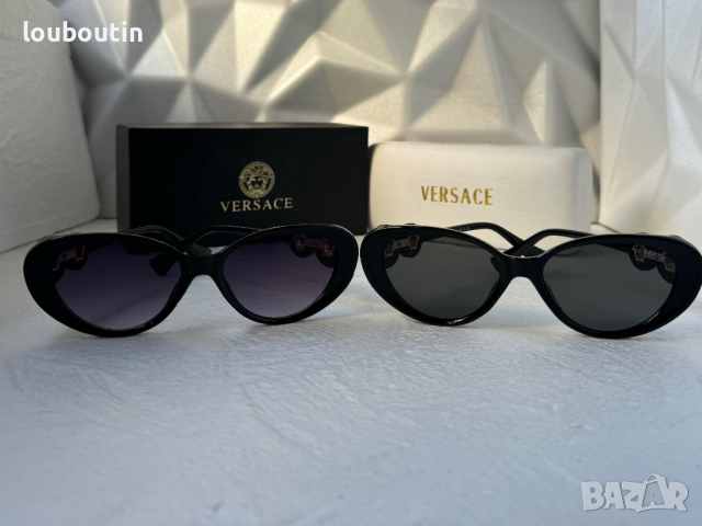 Versace 2023 дамски слънчеви очила котка, снимка 13 - Слънчеви и диоптрични очила - 44865320