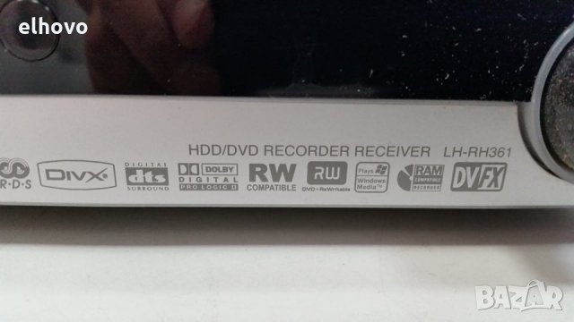 DVD HDD recoder reciever LG LH-RH 361, снимка 10 - Плейъри, домашно кино, прожектори - 28732319