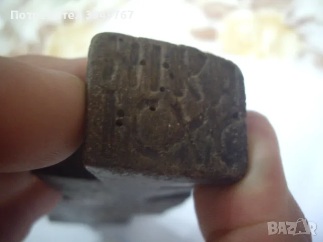 Стар дървен просфор., снимка 4 - Антикварни и старинни предмети - 50436725