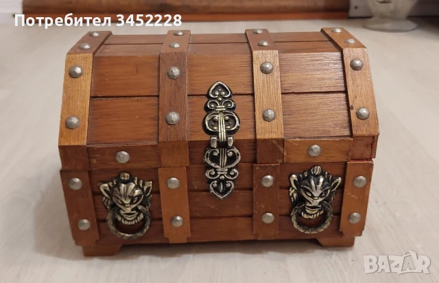 кутия за бижута дървена за ценители , снимка 3 - Антикварни и старинни предмети - 50566781
