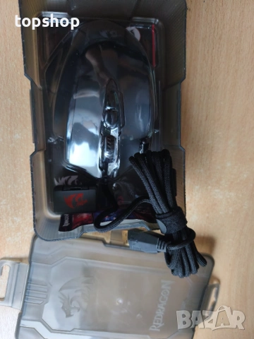 Геймърска мишка Redragon M908 Impact RGB – 12400 DPI, 20 бутона, MMO, снимка 3 - Клавиатури и мишки - 53443489