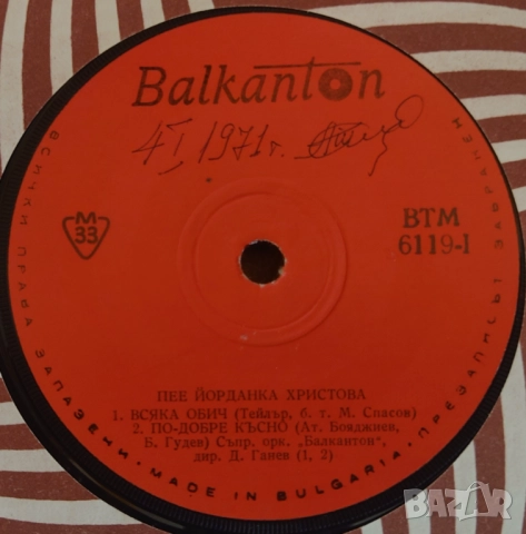 Грамофонни плочи 7" сингли цени в обявата, снимка 12 - Грамофонни плочи - 45871635