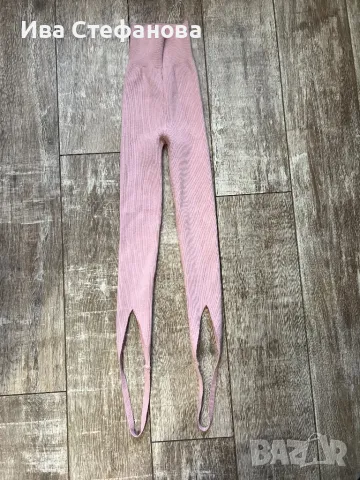 Нов розов бебешко розово  клин висока талия Alice Evis рипс рипсен , снимка 2 - Клинове - 49938278