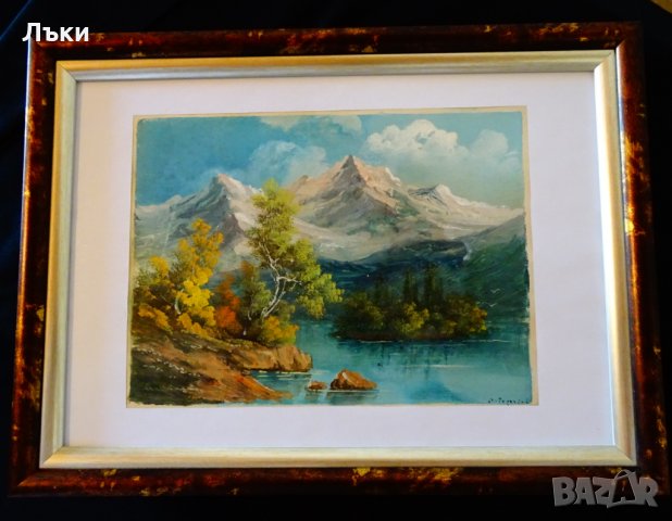 G.Popovici картина пейзаж, маслени бои.  , снимка 12 - Картини - 32380801