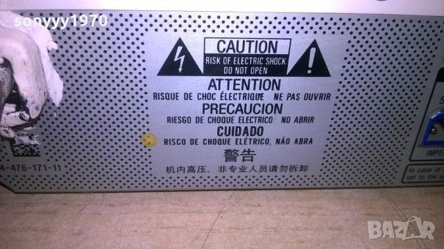 SOLD/ПОРЪЧАН-sony ta-sa600wr surround amplifier-внос швеицария, снимка 16 - Ресийвъри, усилватели, смесителни пултове - 26353447