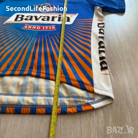 Тениска с къс ръкав Bavaria Cycling Fabio Farelli колоездене размер L 2002, снимка 4 - Спортна екипировка - 52658233