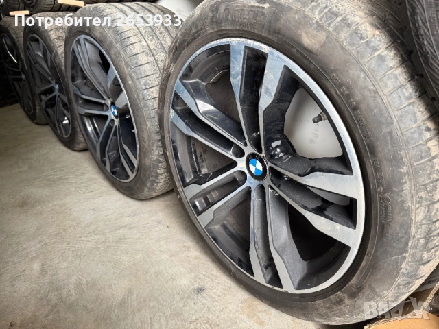 20” оригинални джанти 468m от BMW X6 M50d F15 F16 E70 E71 X5 E72 F85 F86, снимка 11 - Гуми и джанти - 53224027