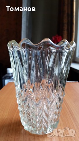Нова масивна кристална ваза от оловен кристал, снимка 9 - Вази - 33666004