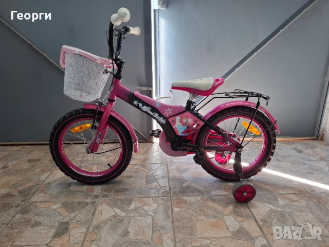 Детски велосипед Frozen-16цола, снимка 4 - Велосипеди - 51625824