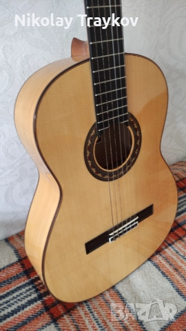 Фламенко китара Prudencio Saez в комплект с куфар, снимка 2 - Китари - 52902938