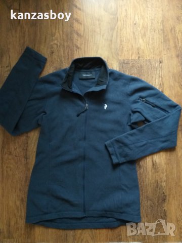 peak performance w fleece j - страхотно поларено горнище КАТО НОВО, снимка 3 - Спортни екипи - 35142224