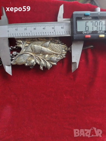 Огромен стар сребърен накит в отлично състояние, снимка 8 - Антикварни и старинни предмети - 52217581