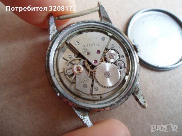 рядък швеицарски часовник /Силвана/17камъка-работи, снимка 7 - Мъжки - 34666775