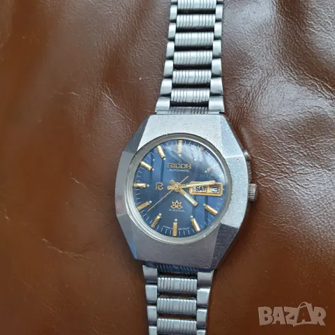 Мъжки часовник Ricoh Automatic, снимка 5 - Антикварни и старинни предмети - 49160539