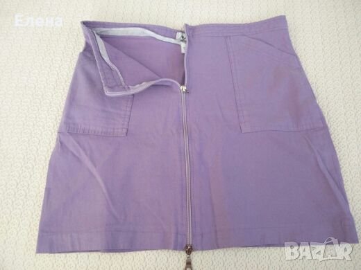 Женска лилава пола, снимка 2 - Поли - 26240058