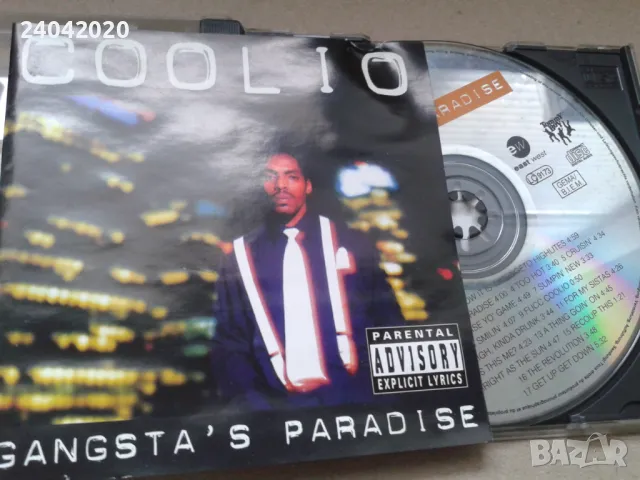 Coolio – Gangsta's Paradise матричен диск, снимка 1 - CD дискове - 48296023