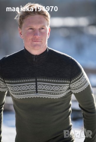 Aclima DesignWool Marius Mock Neck Shirt Men's (L) мъжки пуловер мерино 100% Merino Wool, снимка 2 - Спортни дрехи, екипи - 43249101
