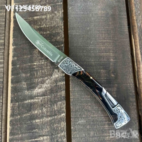 Сгъваем нож COLUMBIA A3165 BLACK -100х237 мм, снимка 2 - Ножове - 52206575