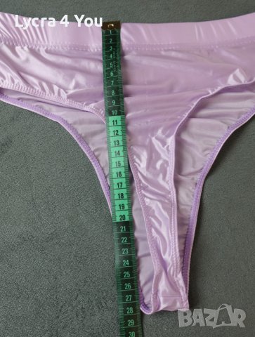 M/L нова дамска светлолилава дълбока прашка от ликра, снимка 11 - Бельо - 43546058