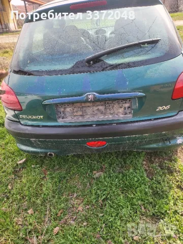 пежо 206 1,6бензин 90кс  На части., снимка 5 - Автомобили и джипове - 49568435