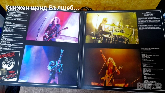 Грамофонни Плочи - Рок-Метъл: Enforcer - Live By Fire - Live - LP Gatefold (Coloured Vinyl), снимка 3 - Грамофонни плочи - 52237537