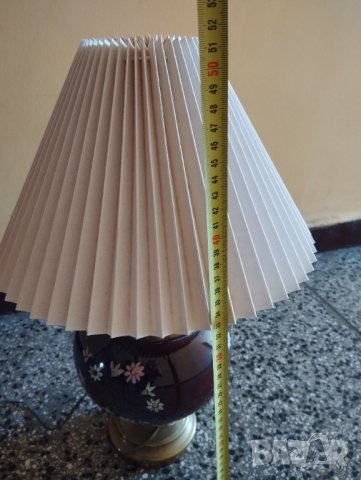 Барокова настолна лампа, снимка 3 - Настолни лампи - 43898382