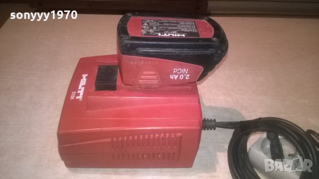 hilti charger & hilti battery-внос холандия, снимка 2 - Винтоверти - 27810739