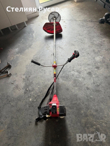 251025 тример за трева kraftworld  / бензинов  -цена 130 лв или 66,47 евро  смр - нов използван е ед, снимка 2 - Градинска техника - 52175184