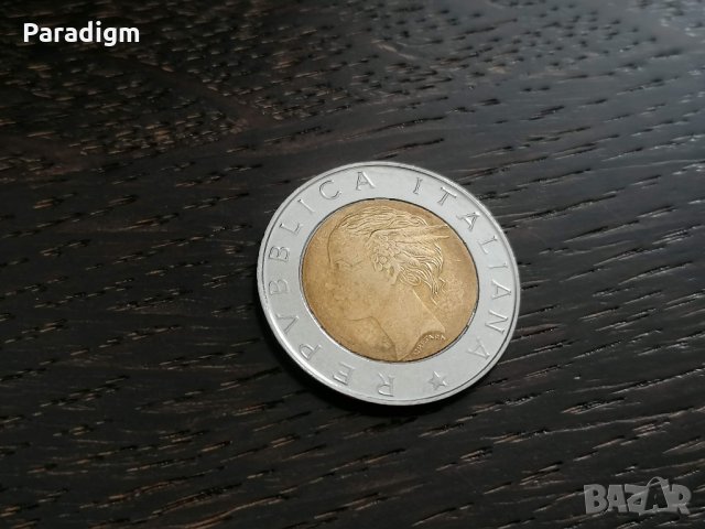 Монета - Италия - 500 лири IFAD (юбилейна) | 1998г., снимка 2 - Нумизматика и бонистика - 27532501