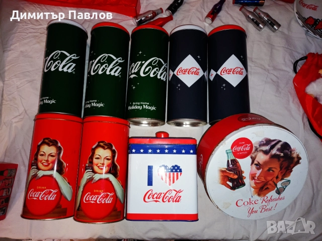 Кока Кола/Coca Cola артикули-чаши,кутии,кенчета,алуминиеви бутилки, снимка 9 - Колекции - 35381347