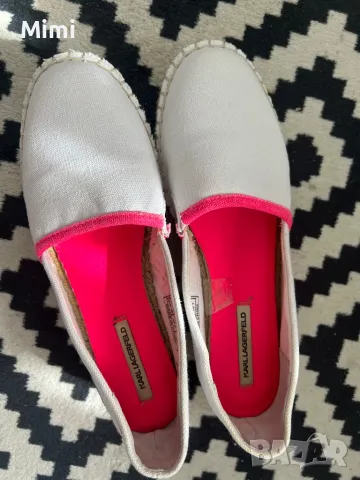 Karl Lagerfeld Еспадрели/Обувки 38, снимка 12 - Дамски ежедневни обувки - 45510254