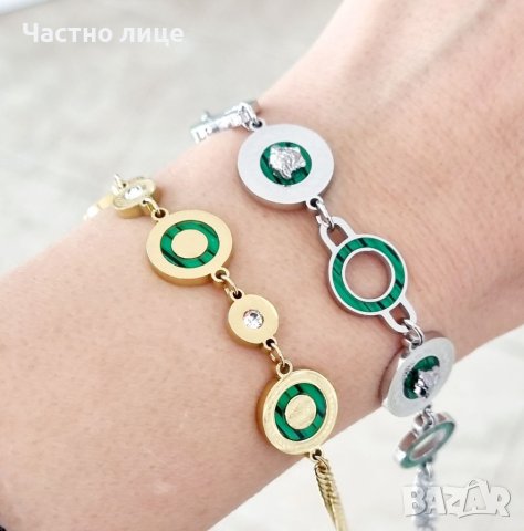 Гривна от медицинска стомана , снимка 2 - Гривни - 40267374