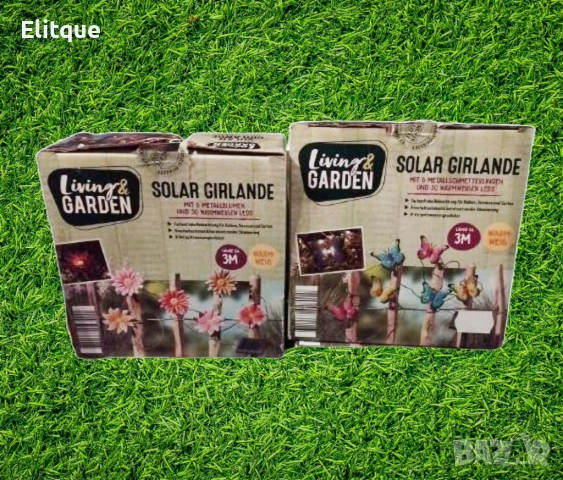 Очарователен соларен гирлянд за вашата градина и тераса, снимка 8 - Други - 52684529