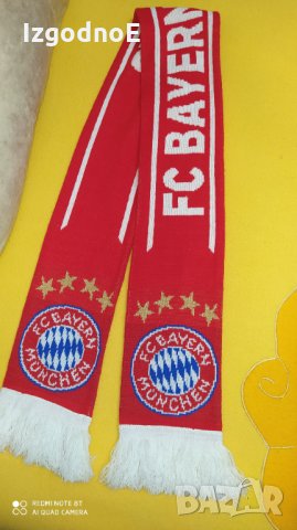 Оригинален шал на Байерн Мюнхен, снимка 1 - Фен артикули - 35099872