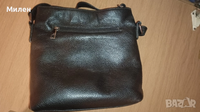 Мъжка чанта от естествена кожа , снимка 2 - Чанти - 52344648