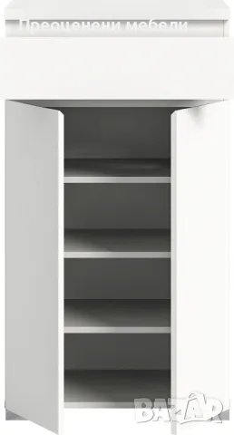 Шкаф за обувки 60см внос от Германия, снимка 4 - Шкафове - 49654417