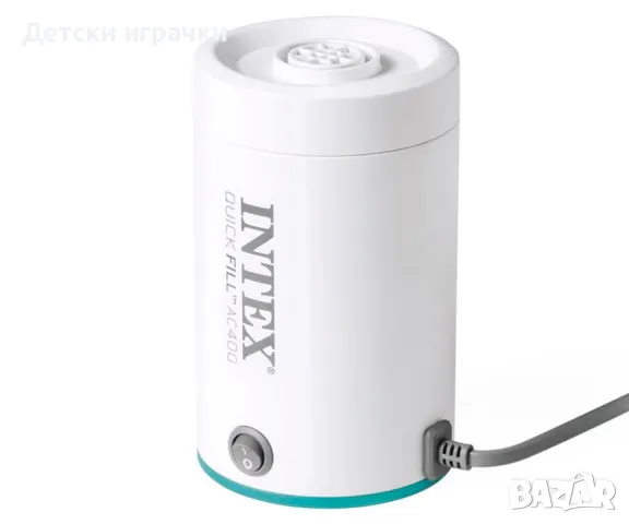 Електрическа помпа Intex QuickfillTM Electric pump AC400, 220-240V, 400 л./мин, 0.633 кг, бяла, снимка 2 - Басейни и аксесоари - 49979826