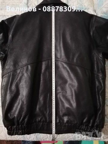 Кожено яке, снимка 8 - Якета - 24867385
