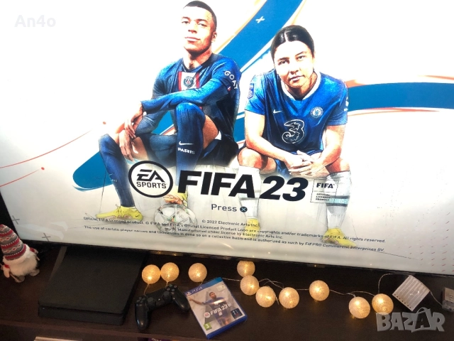 Playstation 4 1ТБ с джойстик и Fifa 23 PS4, снимка 2 - PlayStation конзоли - 52774582