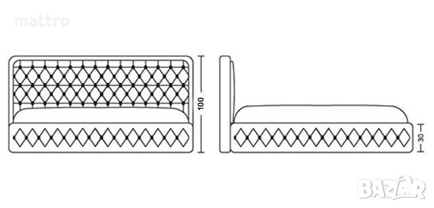 (-20%) Спалня Салвадор с БЕЗПЛАТНА доставка в цялата страна!, снимка 5 - Спални и легла - 33648063