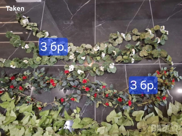 Изкуствена зеленина, пана за стена, панели за декорация, снимка 10 - Декорация за дома - 50831643