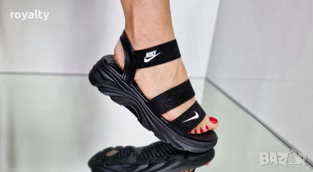 Nike черни дамски сандали 