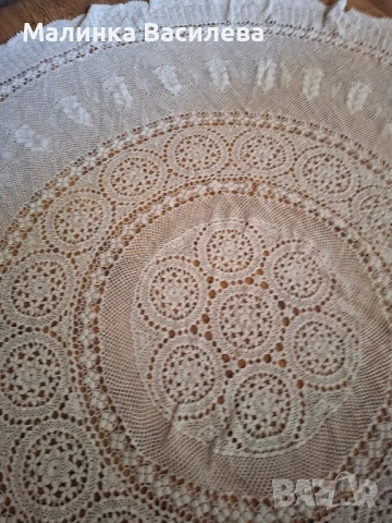 кръгла покривка , снимка 11 - Покривки за маси - 52305974