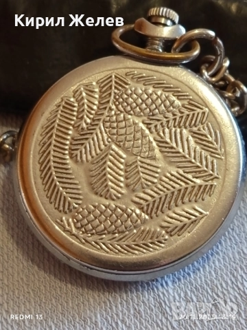 Стар джобен часовник МЪЛНИЯ СССР с кюстек за КОЛЕКЦИОНЕРИ 52245, снимка 9 - Антикварни и старинни предмети - 52478599