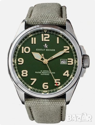 Gustav Becker NH35A 43mm, снимка 6 - Мъжки - 43557175