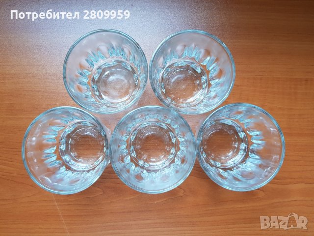 Стъклени чаши за уиски от времето на соца, снимка 6 - Сервизи - 38051121