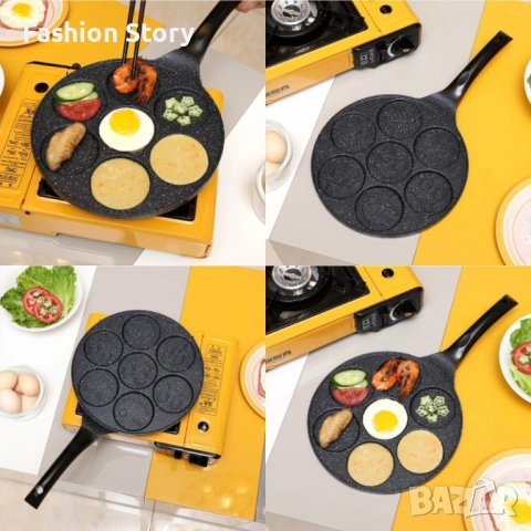 Тиган за палачинки с форми на емотикони – перфектен за весела и вкусна закуска, снимка 5 - Съдове за готвене - 51963529